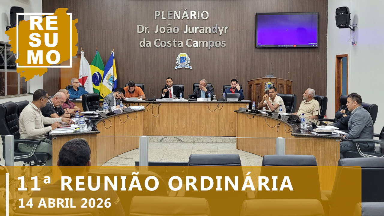 Resumo da 11ª Reunião Ordinária de 2026