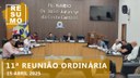Resumo da 11ª Reunião Ordinária Resumo da 11ª Reunião Ordinária