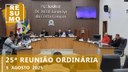 Resumo da 25ª Reunião Ordinária Resumo da 25ª Reunião Ordinária