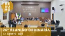 Resumo da 26ª Reunião Ordinária Resumo da 26ª Reunião Ordinária