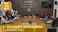 Resumo da 2ª Reunião Ordinária de 2025