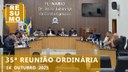 Resumo da 35ª Reunião Ordinária e 11ª Extraordinária