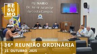 Resumo da 36ª Reunião Ordinária