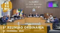 Resumo da 3ª Reunião Ordinária