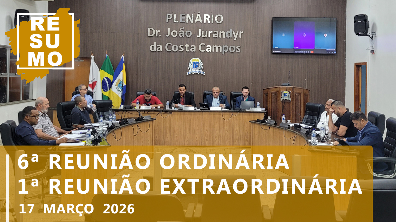 Resumo da 7ª Reunião Ordinária e 1ª Extraordinária de 2026
