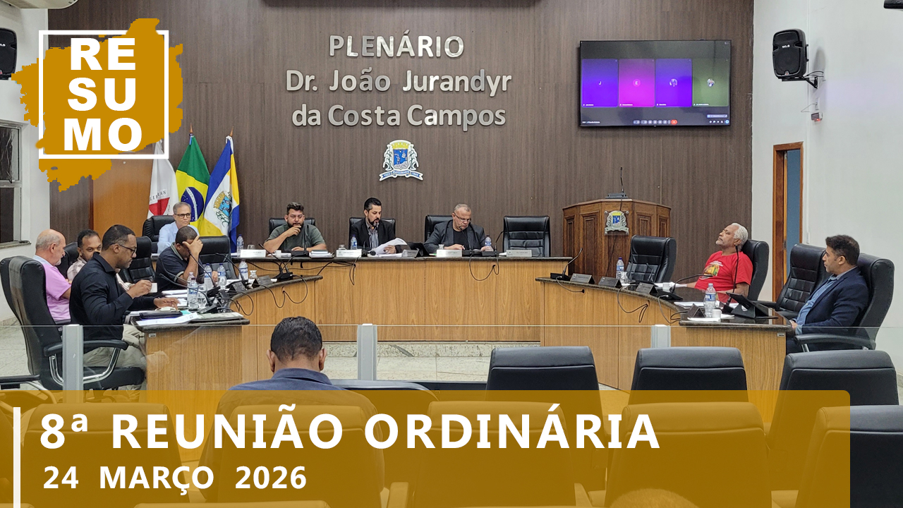 Resumo da 8ª Reunião Ordinária de 2026
